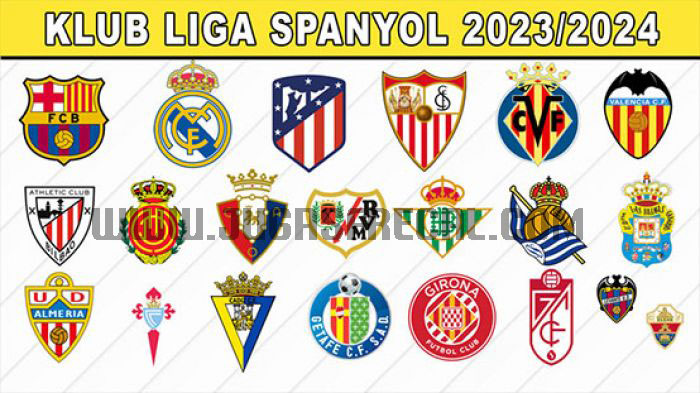 Klub Bola Liga Spanyol